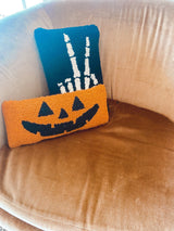 Jack-O-Lantern 12x5" Hook Pillow