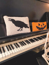 Halloween Raven Hook Pillow