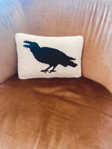 Halloween Raven Hook Pillow
