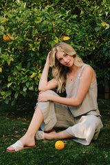 Summer Eve  Flowy Tank