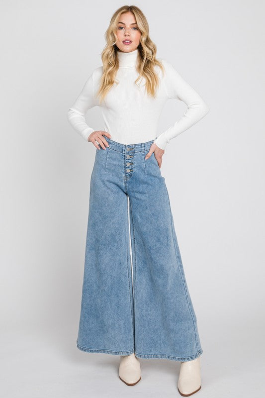 Nashville Wide Flare Denim Jean