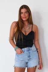 Elena High Rise Vintage Short