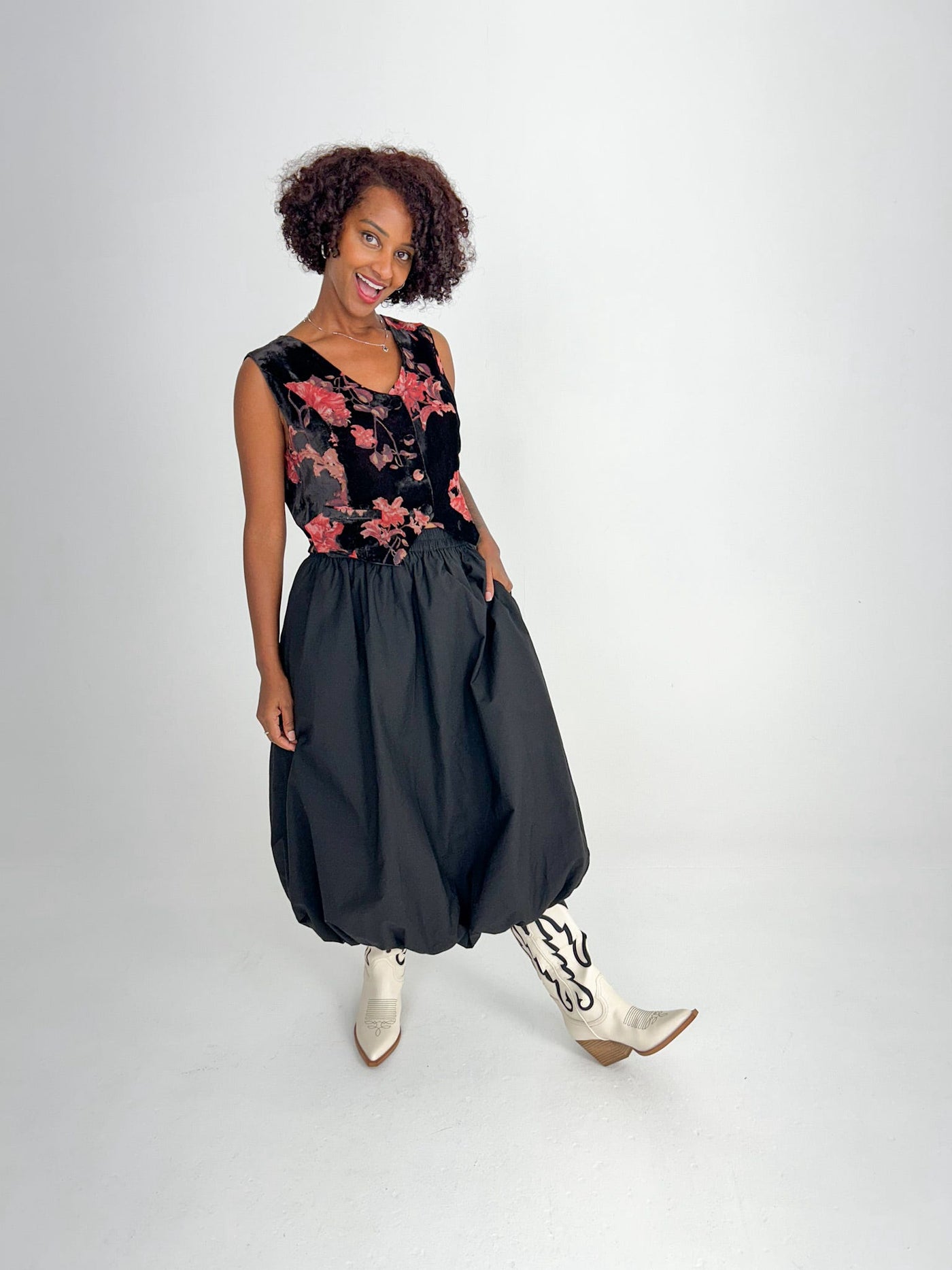 gaia midi dress hunter green Celestine & Mae GAIA MIDI DRESS IN SMOKE GREEN