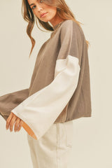 Loretta Color Block Sweater