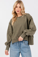 Say it Again Oversized Sweatshirt