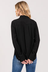 Time Of Day Pearl Button Up Top