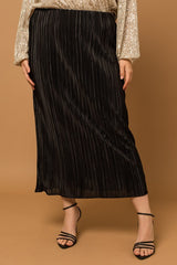 So Sweet Pleated Midi Skirt
