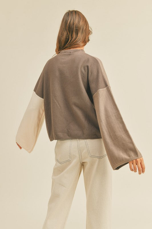 Loretta Color Block Sweater