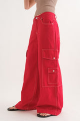 New Day Wide Leg Cargo Jean