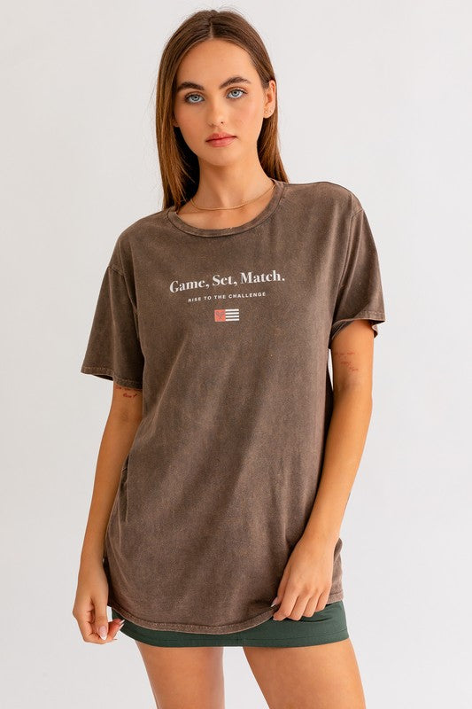 Game, Set, Match Graphic Tee