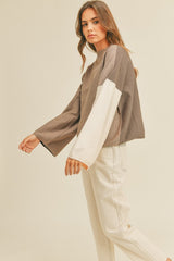 Loretta Color Block Sweater
