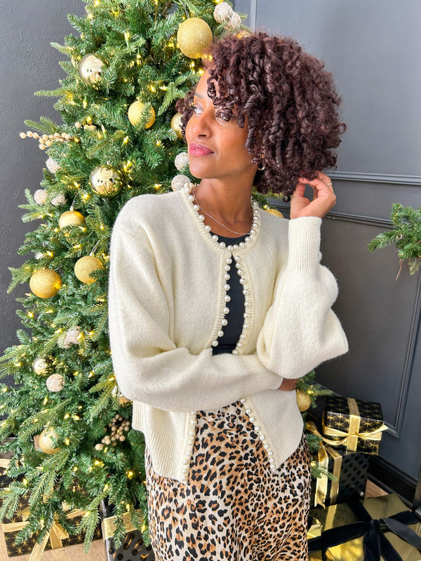Mother Of Pearl Cardigan Sweater