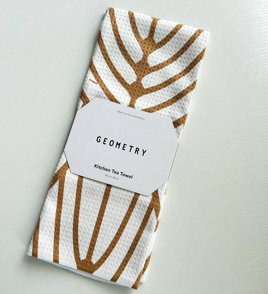 Geometry Kitchen Towel - Tiffany