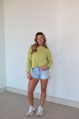 Elena High Rise Vintage Short