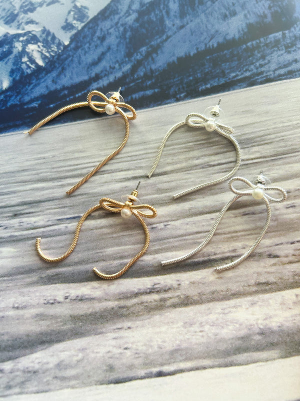 Pretty Bow Earrings