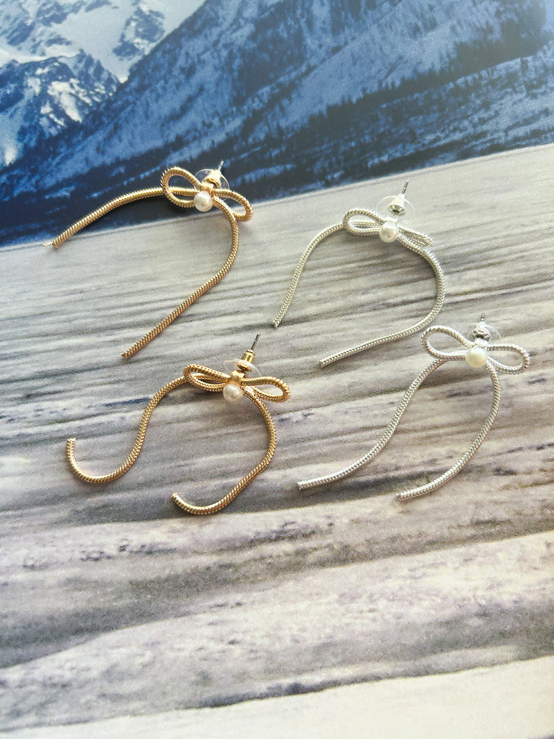 Pretty Bow Earrings