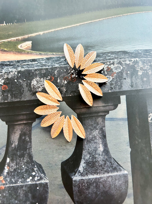 Athena Leaf Earrings