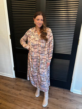 Boho Breeze Printed Dress