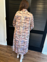 Boho Breeze Printed Dress