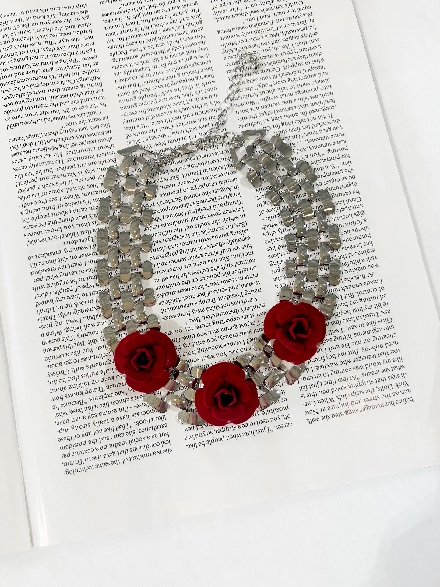 I Wish You Roses Necklace