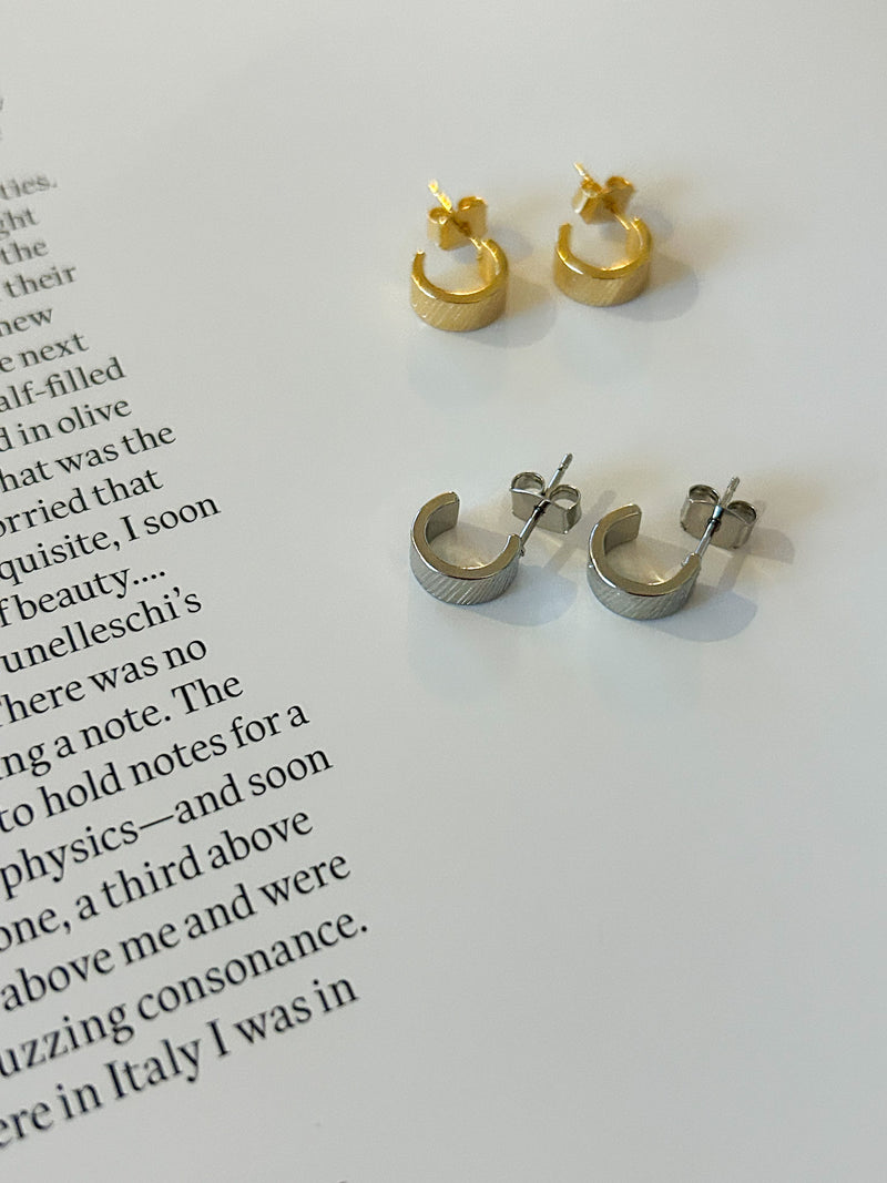 Ginny Huggie Hoop Earrings