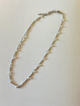 Quinn Silver and Pearl Necklace