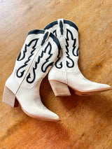 Ida Mid Calf Western Boot