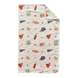 Route 66 Americana Waffle Towel