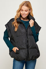 Ready For More Oversized Puffer Vest
