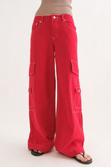 New Day Wide Leg Cargo Jean