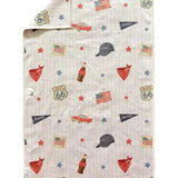 Route 66 Americana Waffle Towel