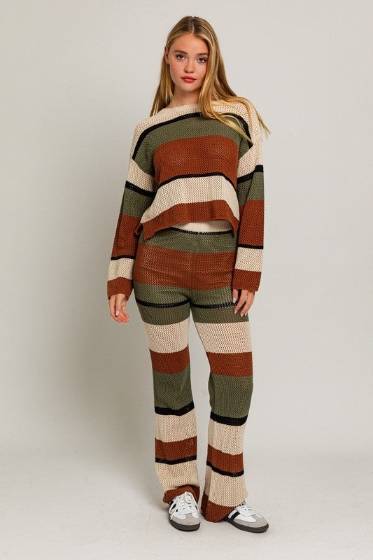 Out And About Colorblock Sweater