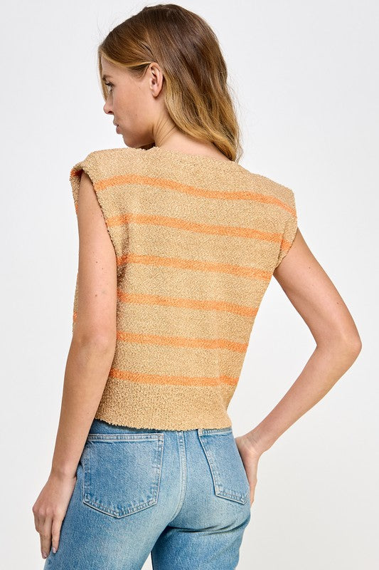 Between The Lines Striped Sweater