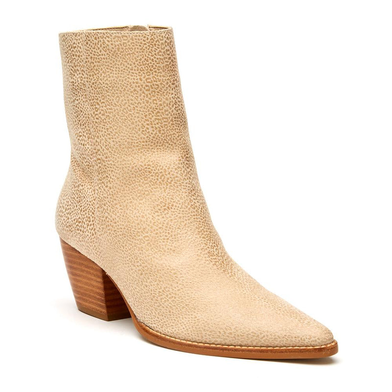 Caty Ivory Leopard Boot