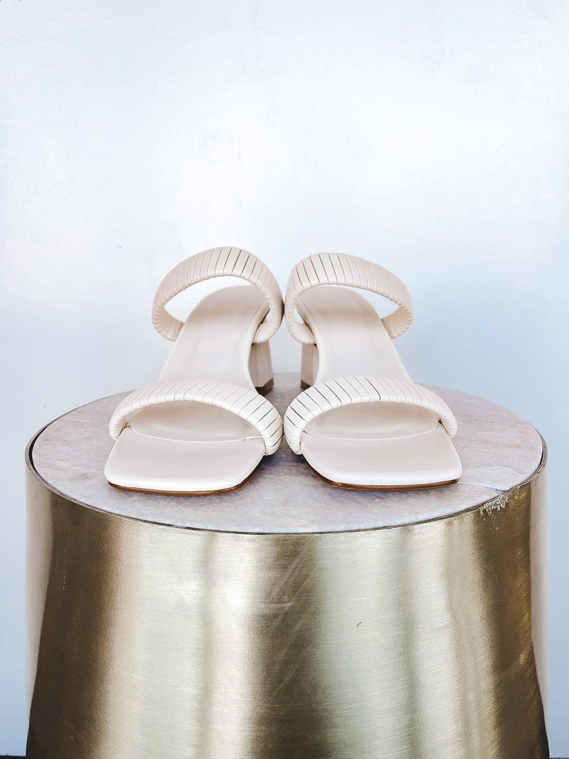 Ula Bone 2 Strap Heel