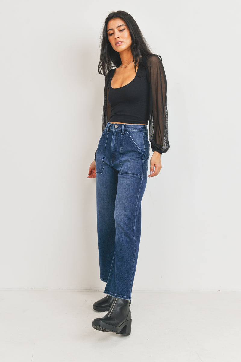 Thomas HR Cargo Wide Leg Jean