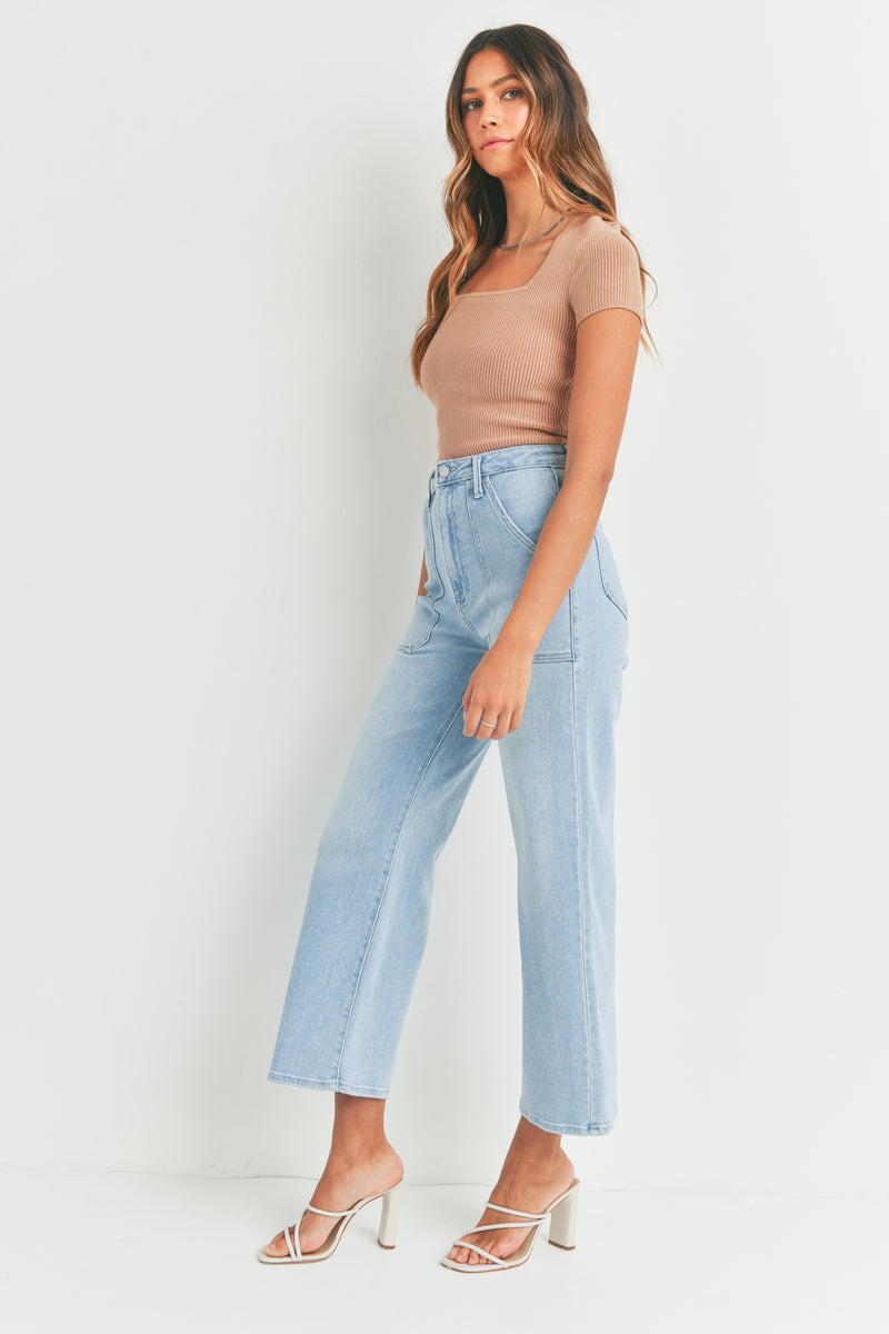 Thomas HR Cargo Wide Leg Jean