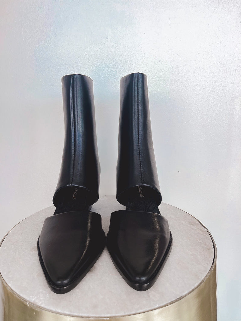 Caroline Black Cut Out Bootie by Matisse Footwear