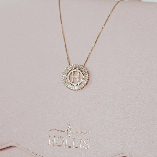 Hollis Glam Initial Necklace